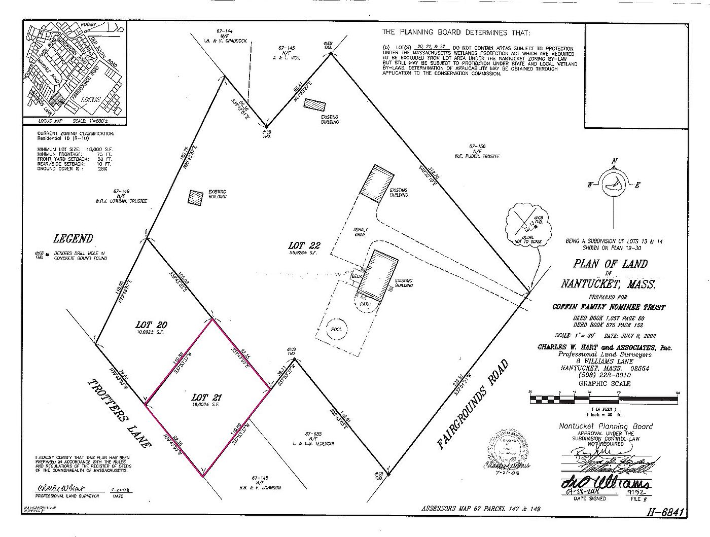 24 Trotters Lane, Lot 21 Nantucket MA