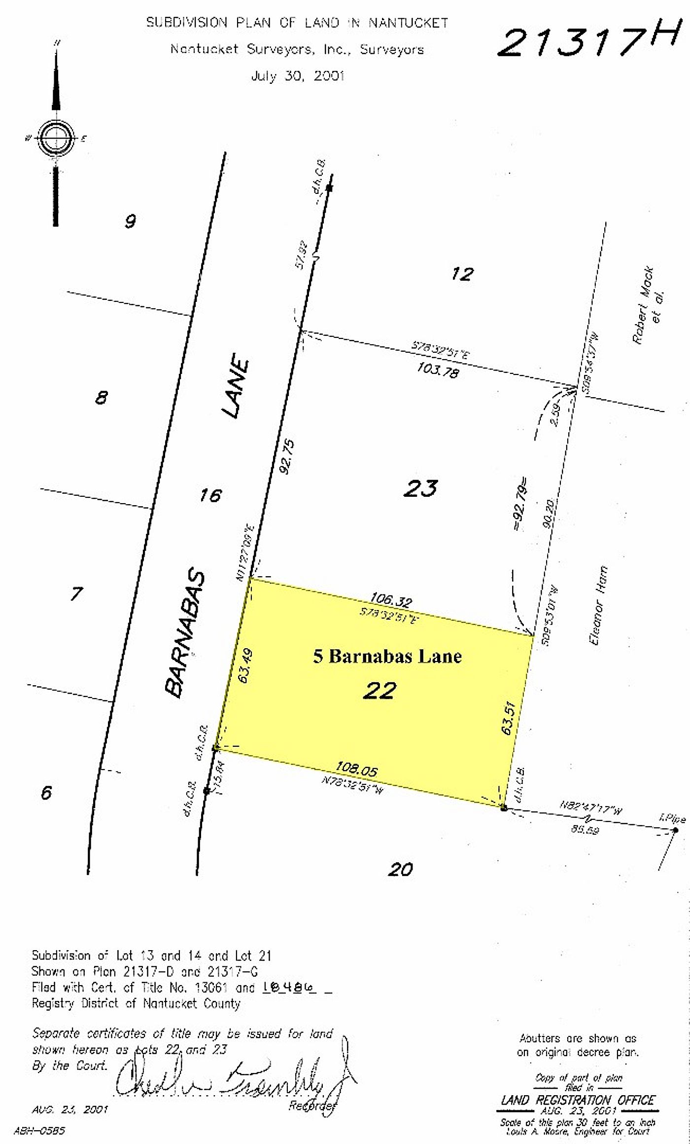 5 Barnabas Lane Nantucket MA