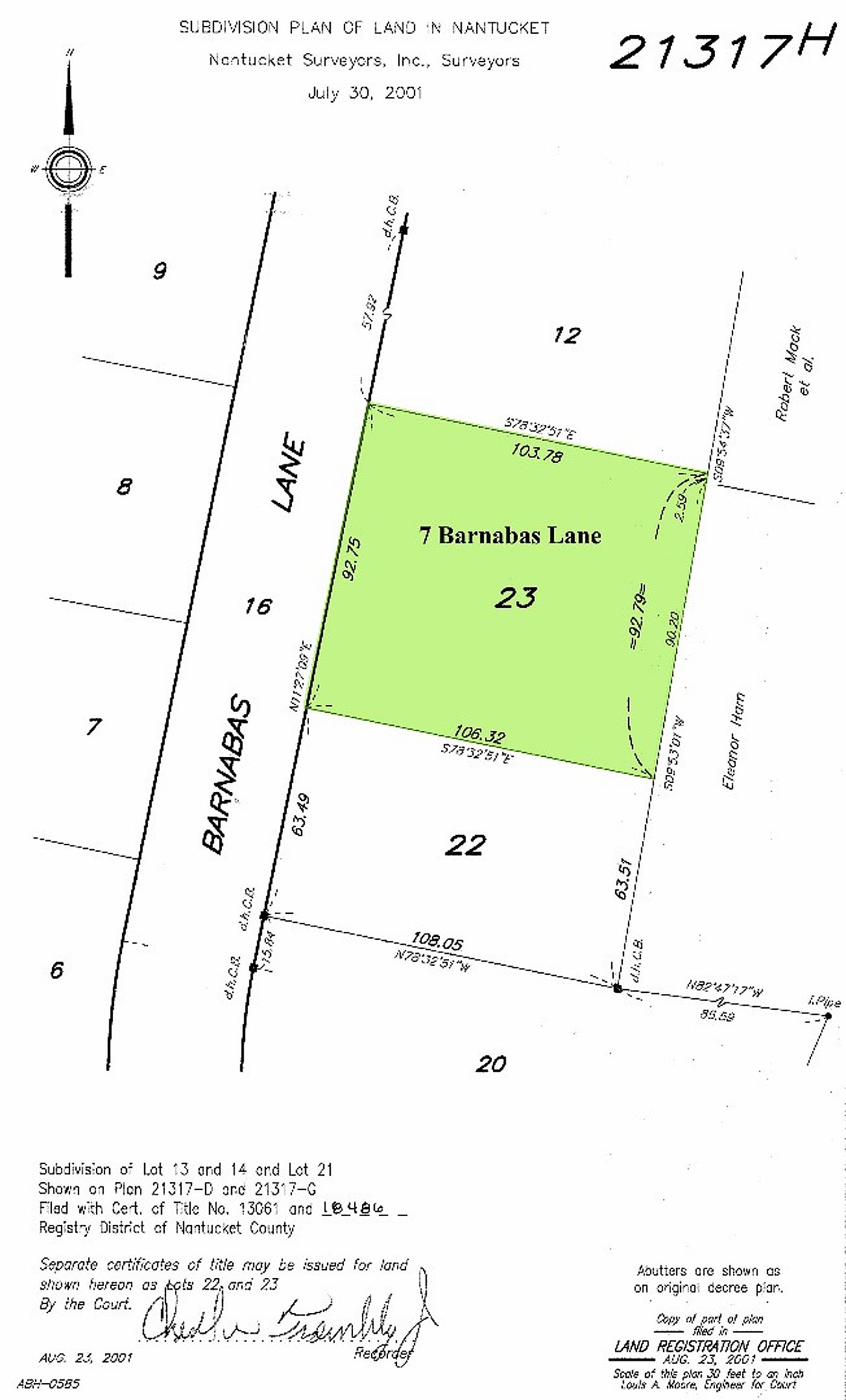 7 Barnabas Lane Nantucket MA