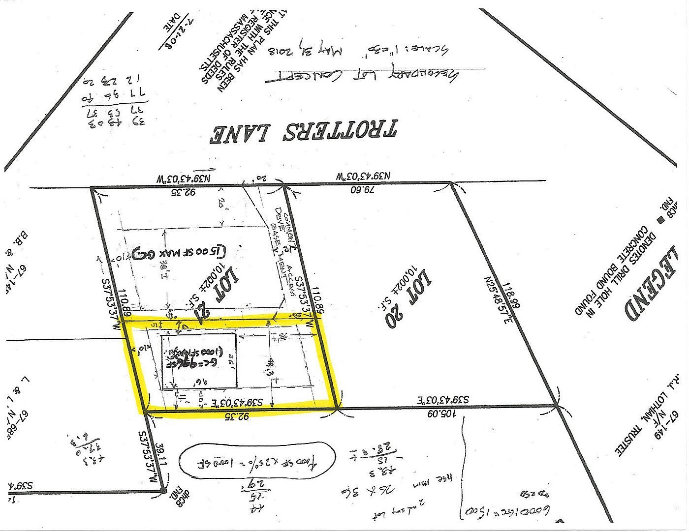 24 Trotters Lane (Lot 21, portion of) CVA Nantucket MA