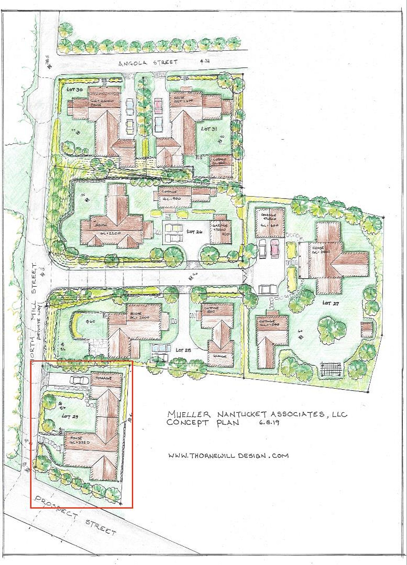 Lot 29 North Mill Street Nantucket MA