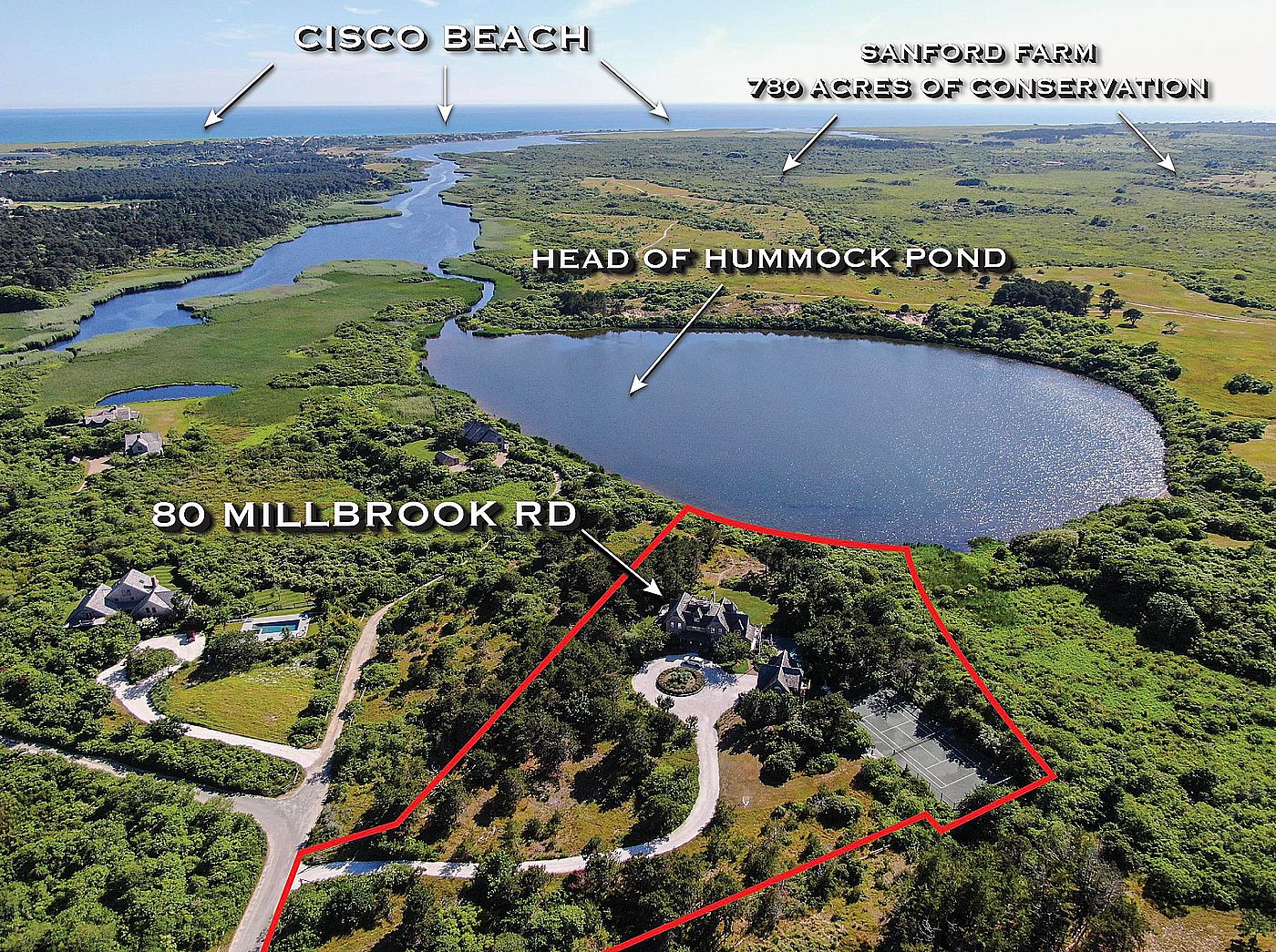 80 Millbrook Road Nantucket MA