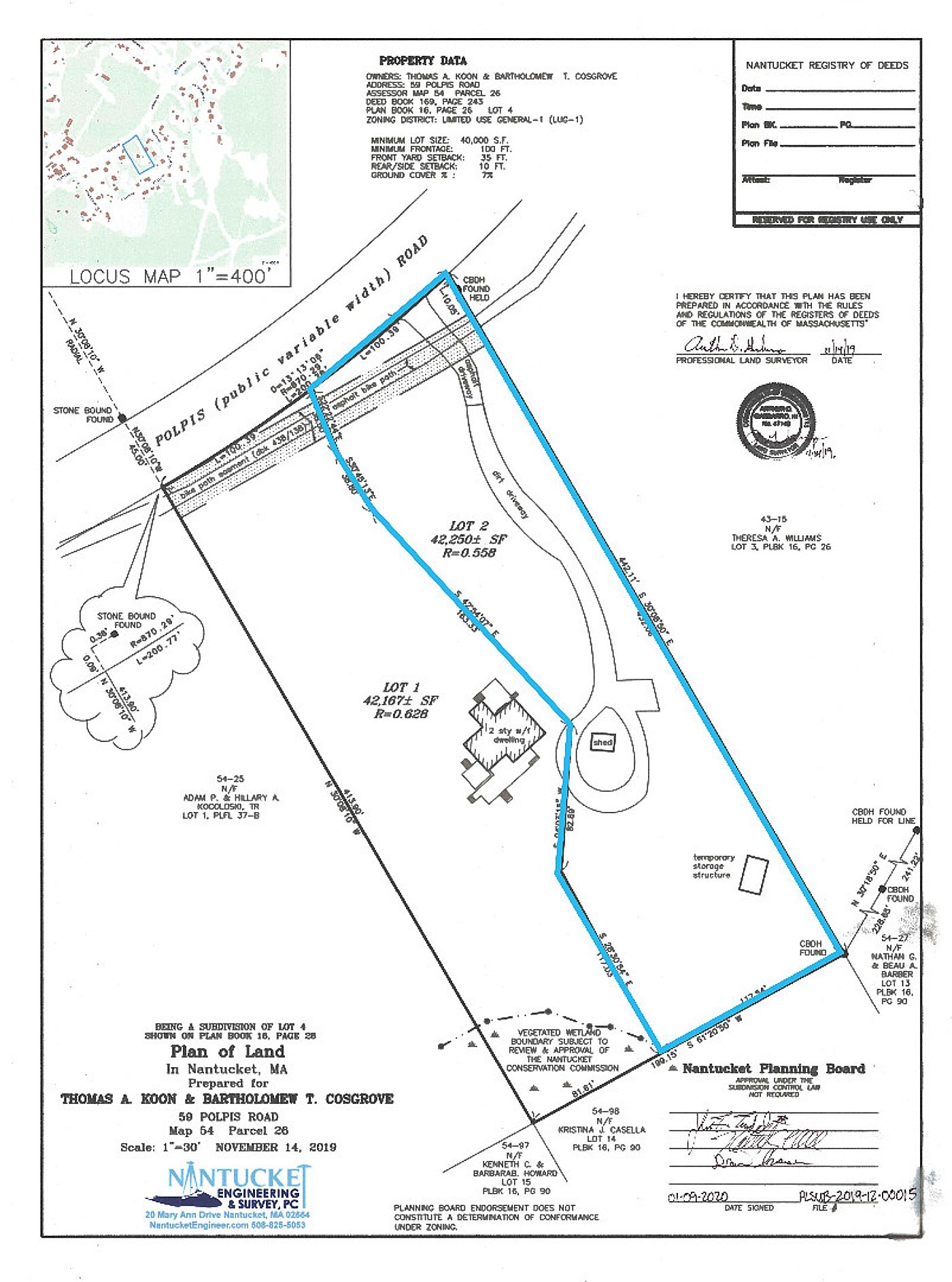 59 Polpis Road, Lot 2 Nantucket MA