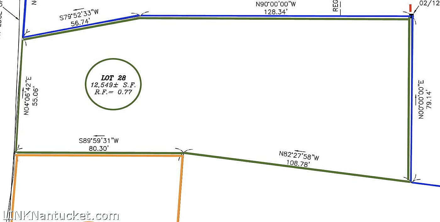 Lot 28 North Mill Street Nantucket MA