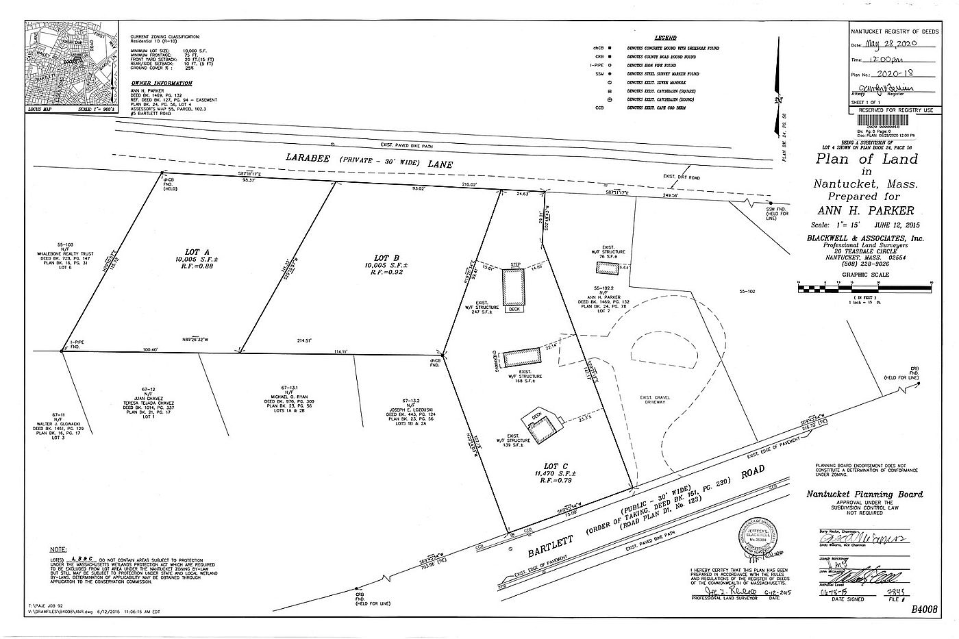 Lot B Larrabee Lane Nantucket MA
