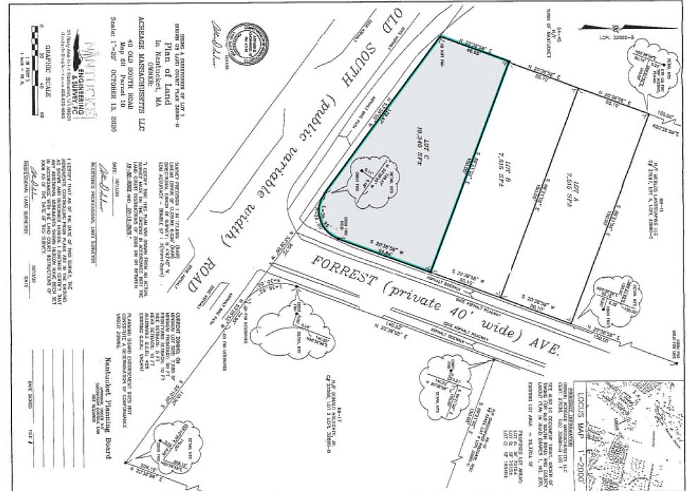 40 Old South Road, Lot 41, portion of Nantucket MA